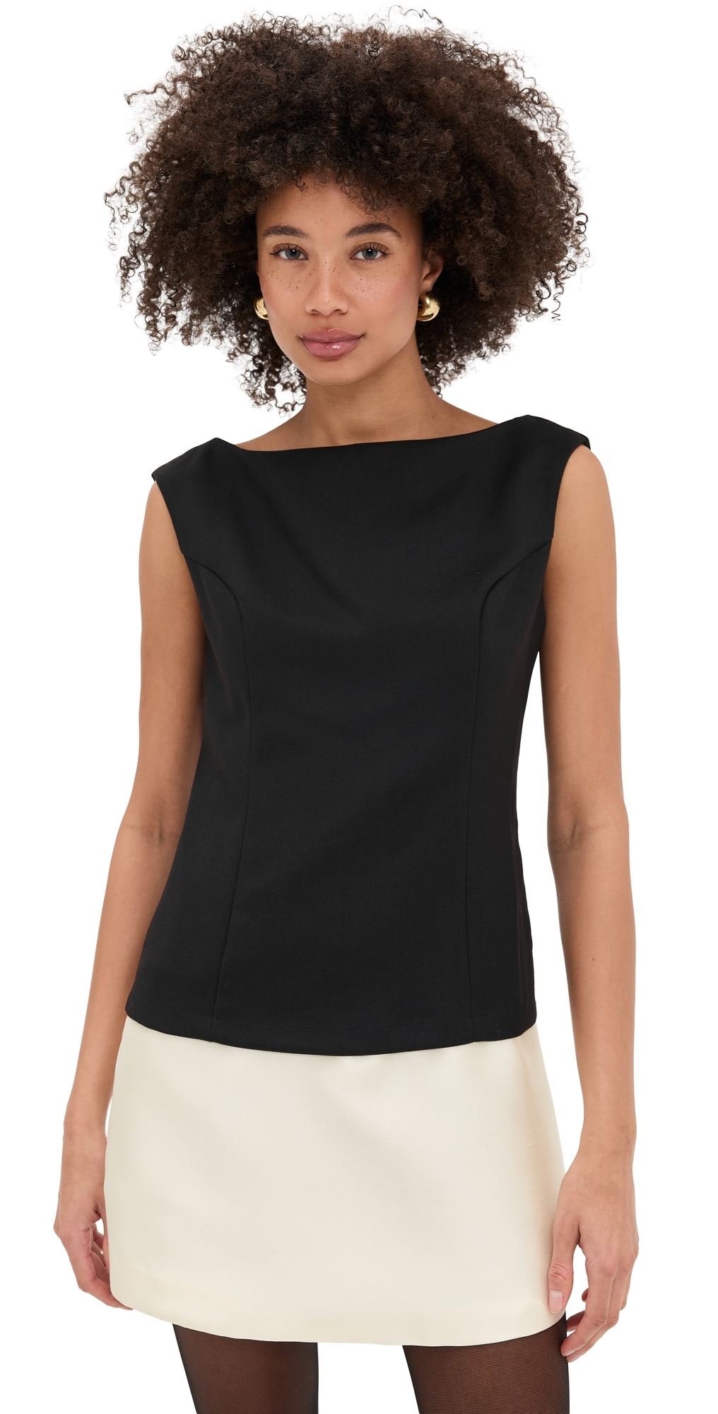 Line & Dot Isabeau Dress BlackCream