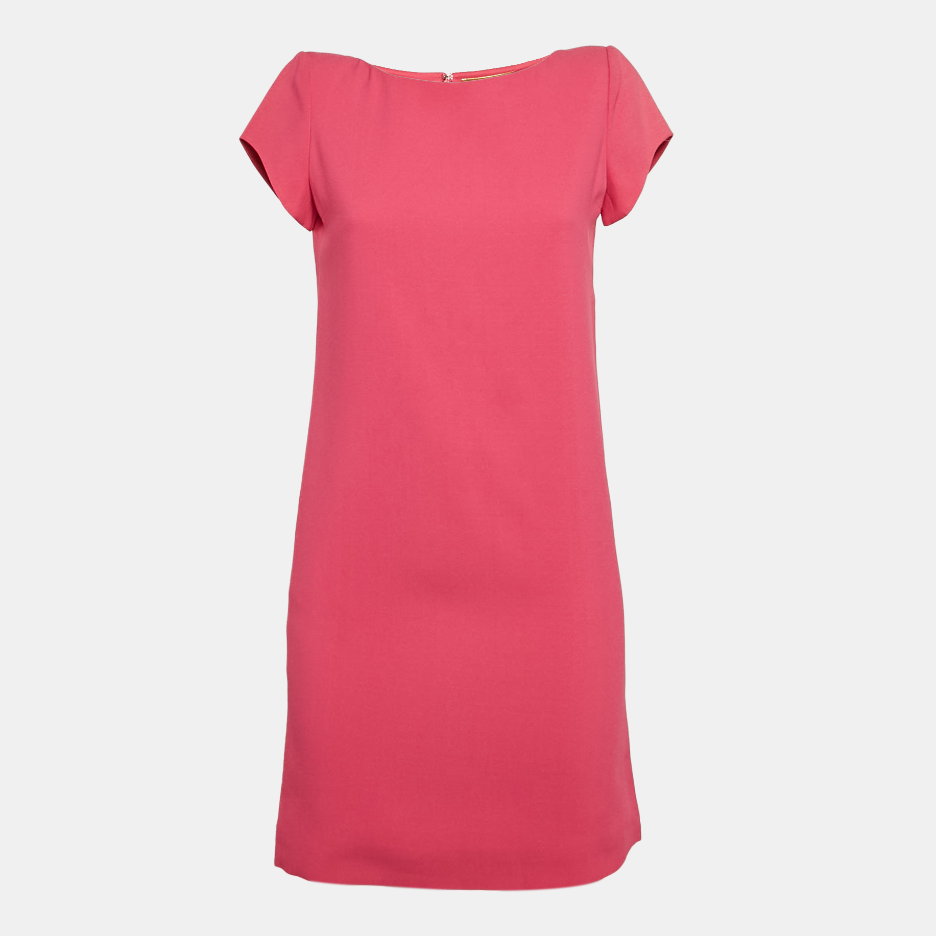 Saint Laurent Paris Pink Cap Sleeve Mini Dress