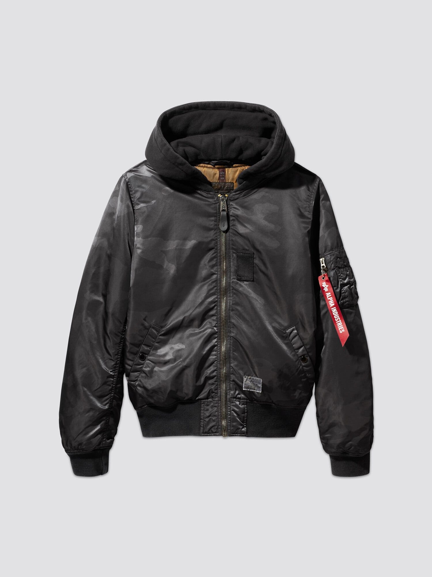 MA- HOODED BATTLEWASH BOMBER JACKET