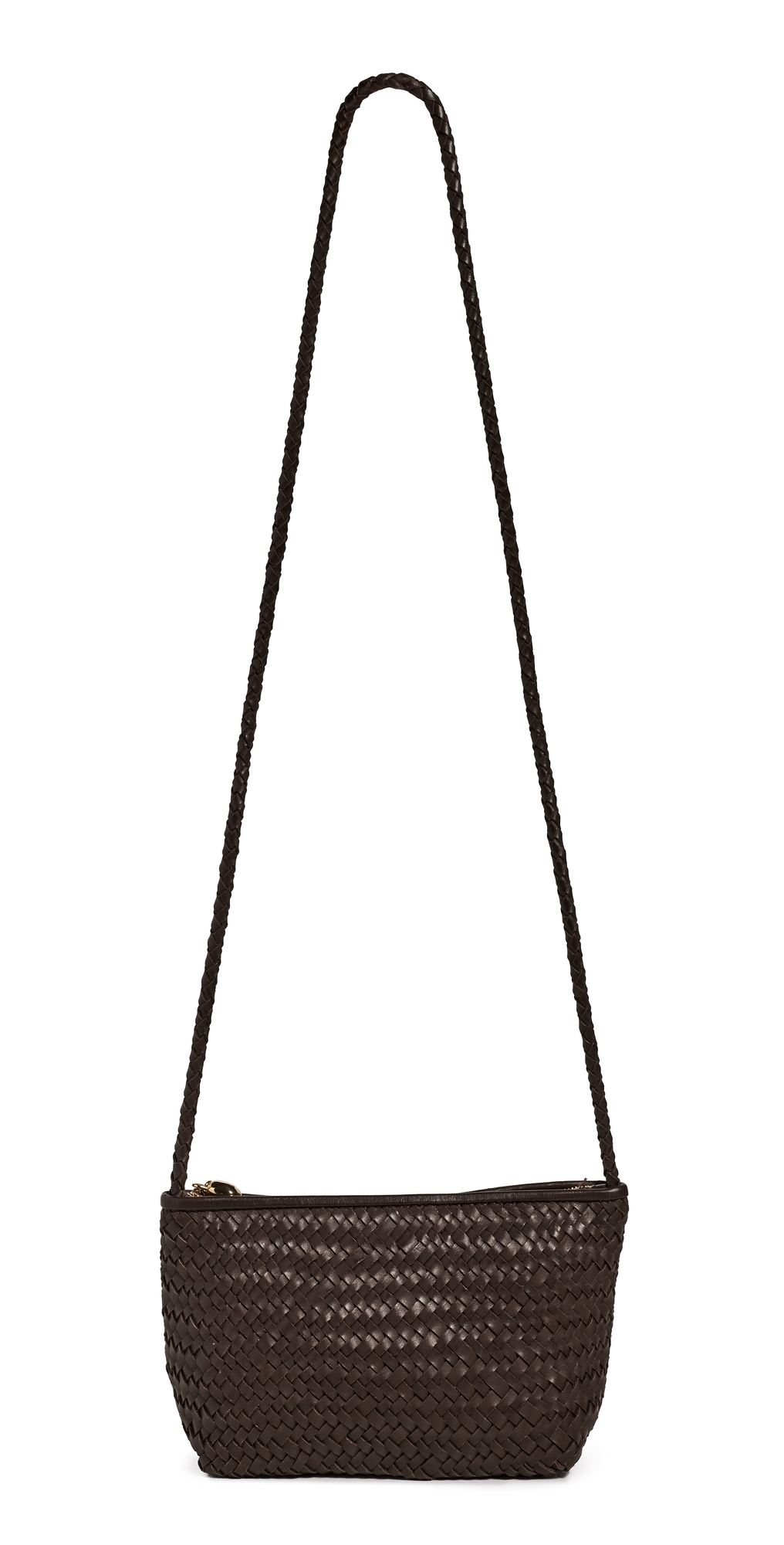 Madewell The Woven Crossbody Bag Coffee Bean One