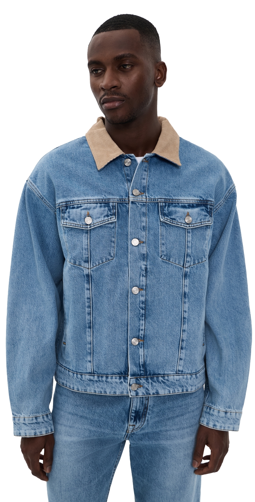 NN Roy Denim Jacket Vintage Blue