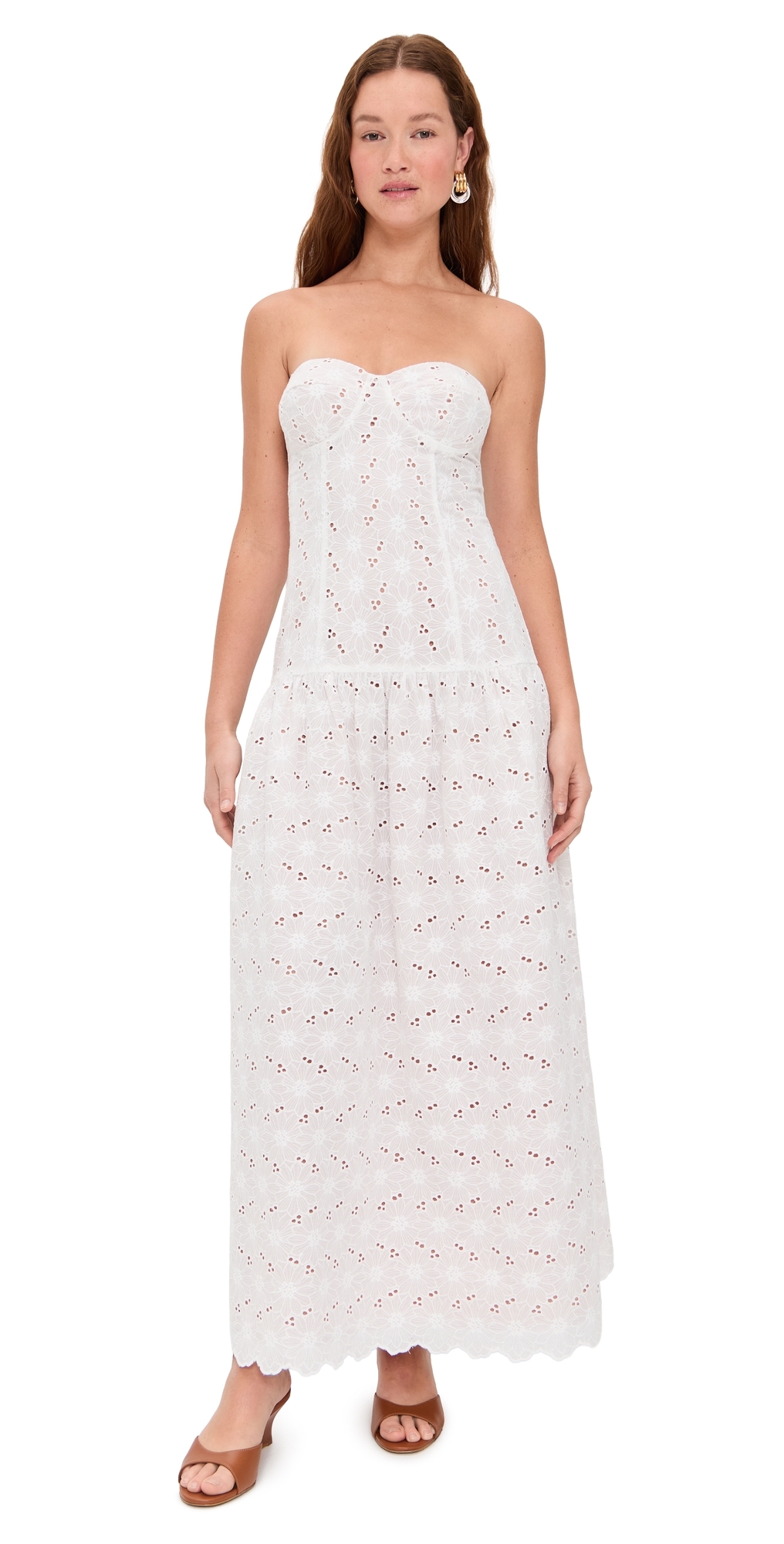 o. p.t Damaris Dress White Eyelet