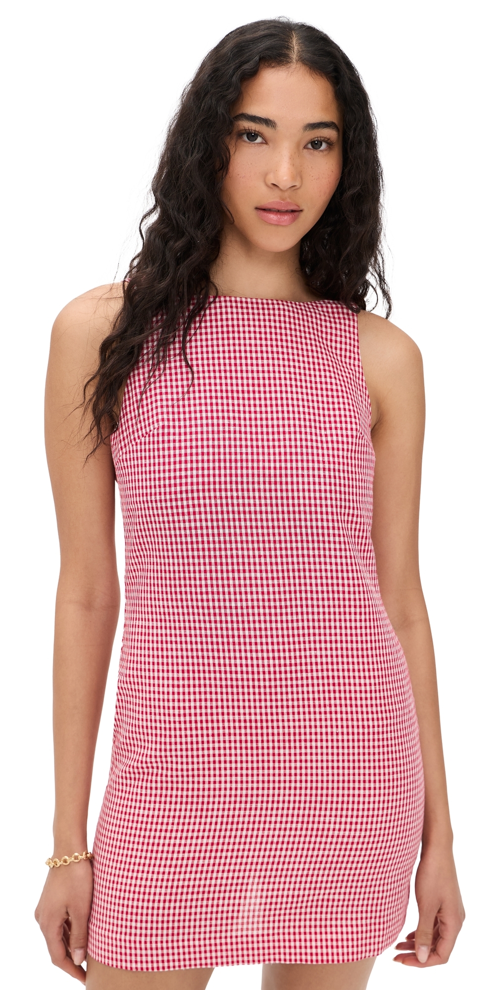 o. p.t Jasmine Dress Red Gingham