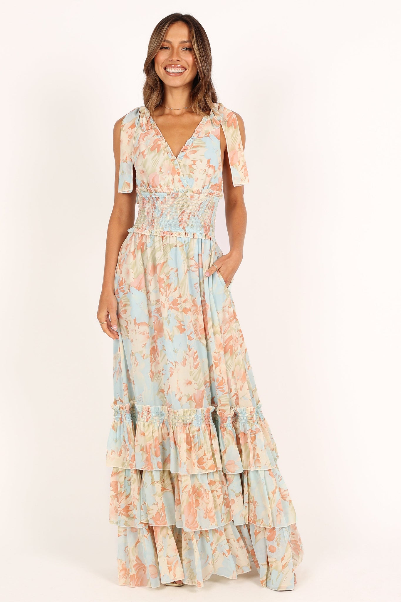 Christabel Tiered Maxi Dress