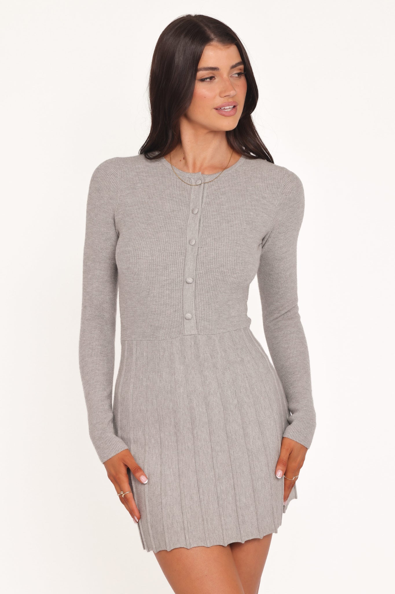 Darlina Long Sleeve Mini Dress