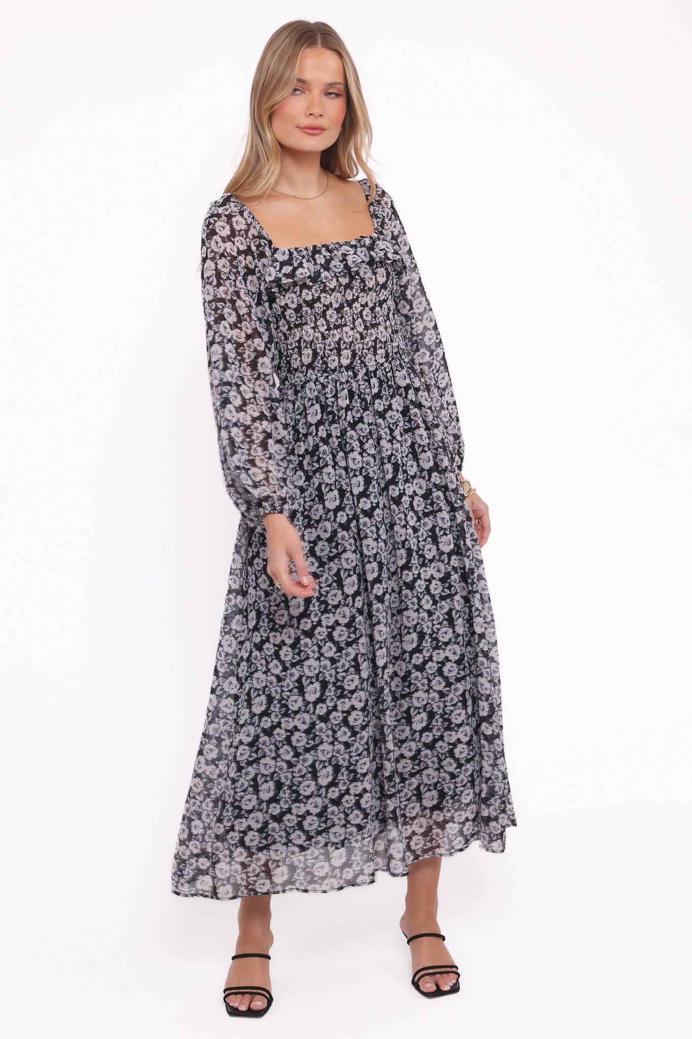 Faith Long Sleeve Maxi Dress