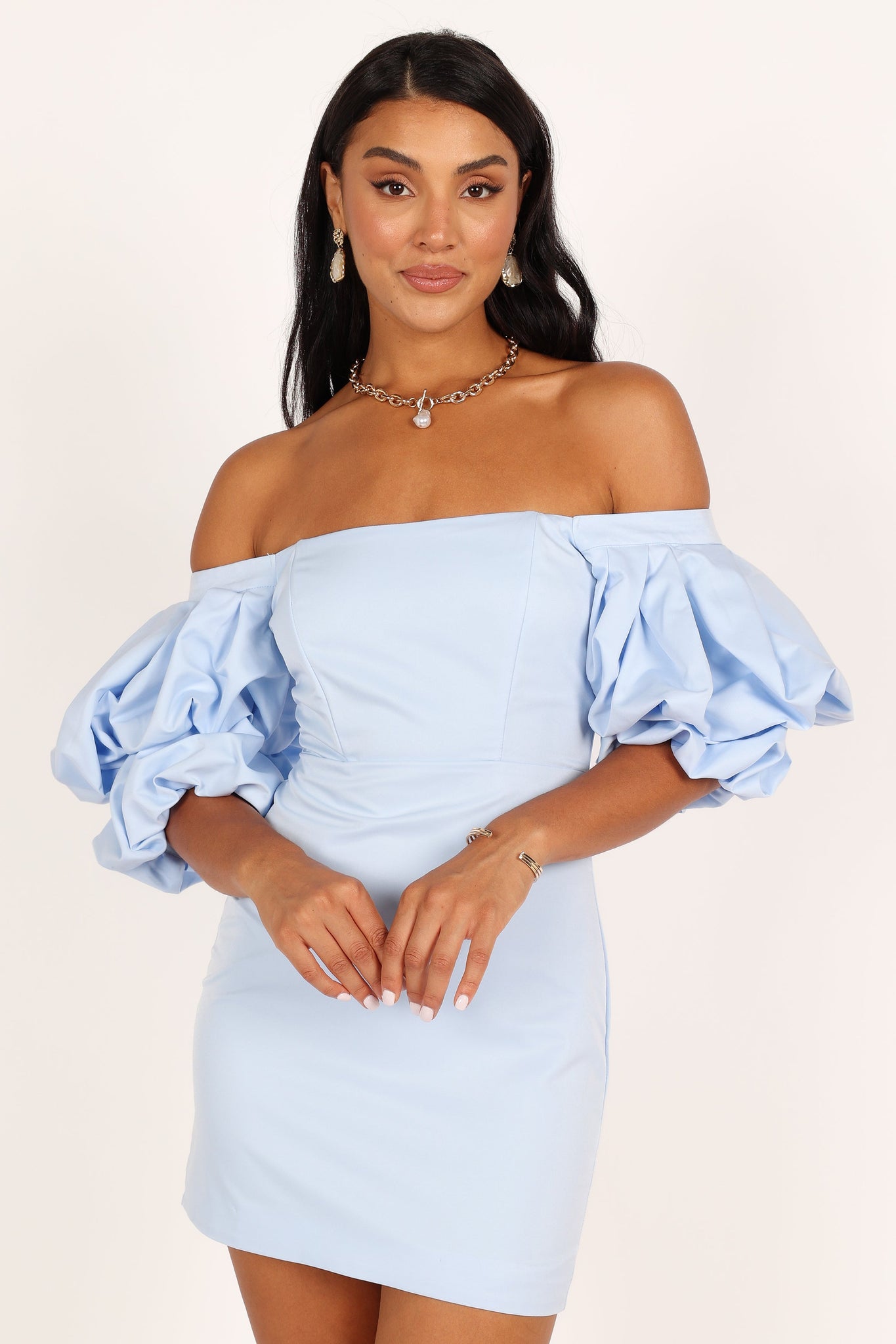 Fern Puff Sleeve Mini Dress