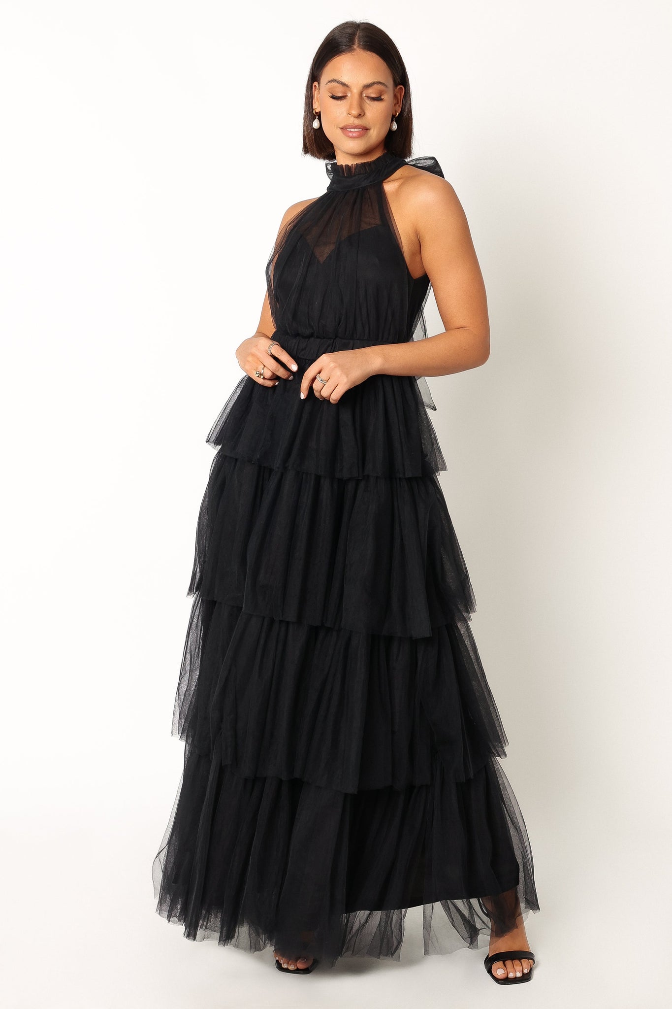 Frances Halterneck Maxi Dress