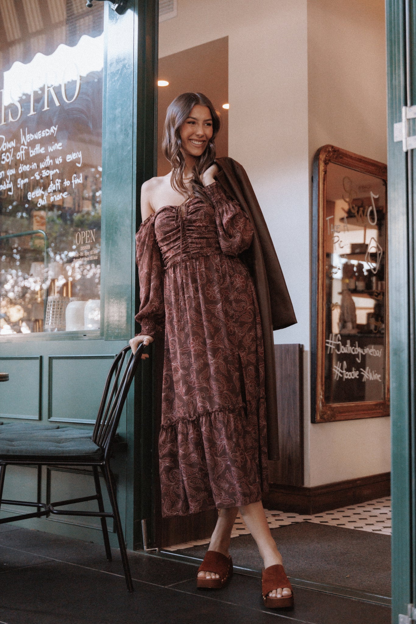 Keziah Long Sleeve Maxi Dress