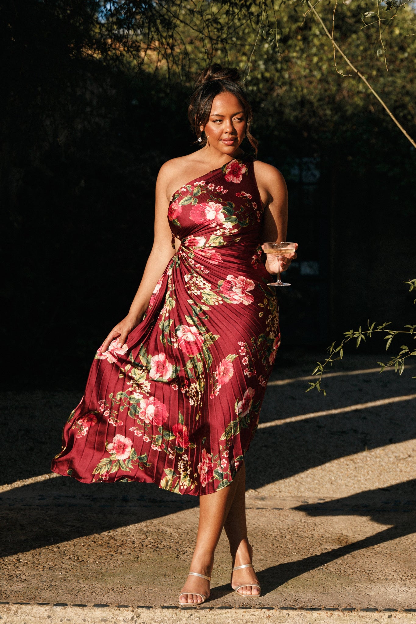 Kleo One Shoulder Maxi Dress