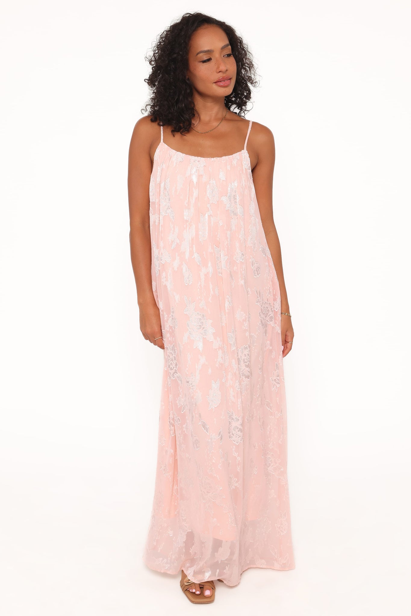 Lumina Jacquard Maxi Dress