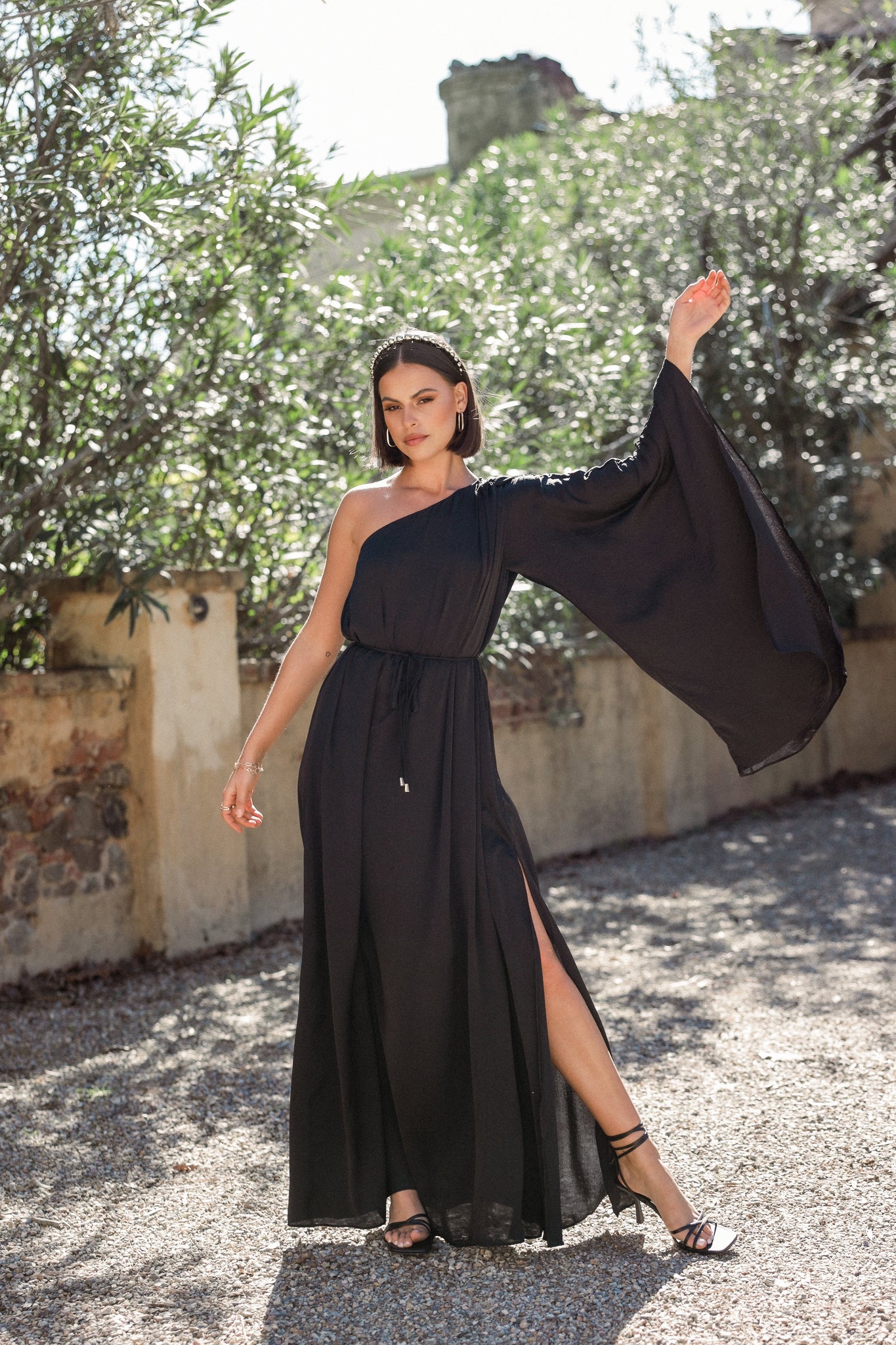 Matilda One Shoulder Maxi Dress