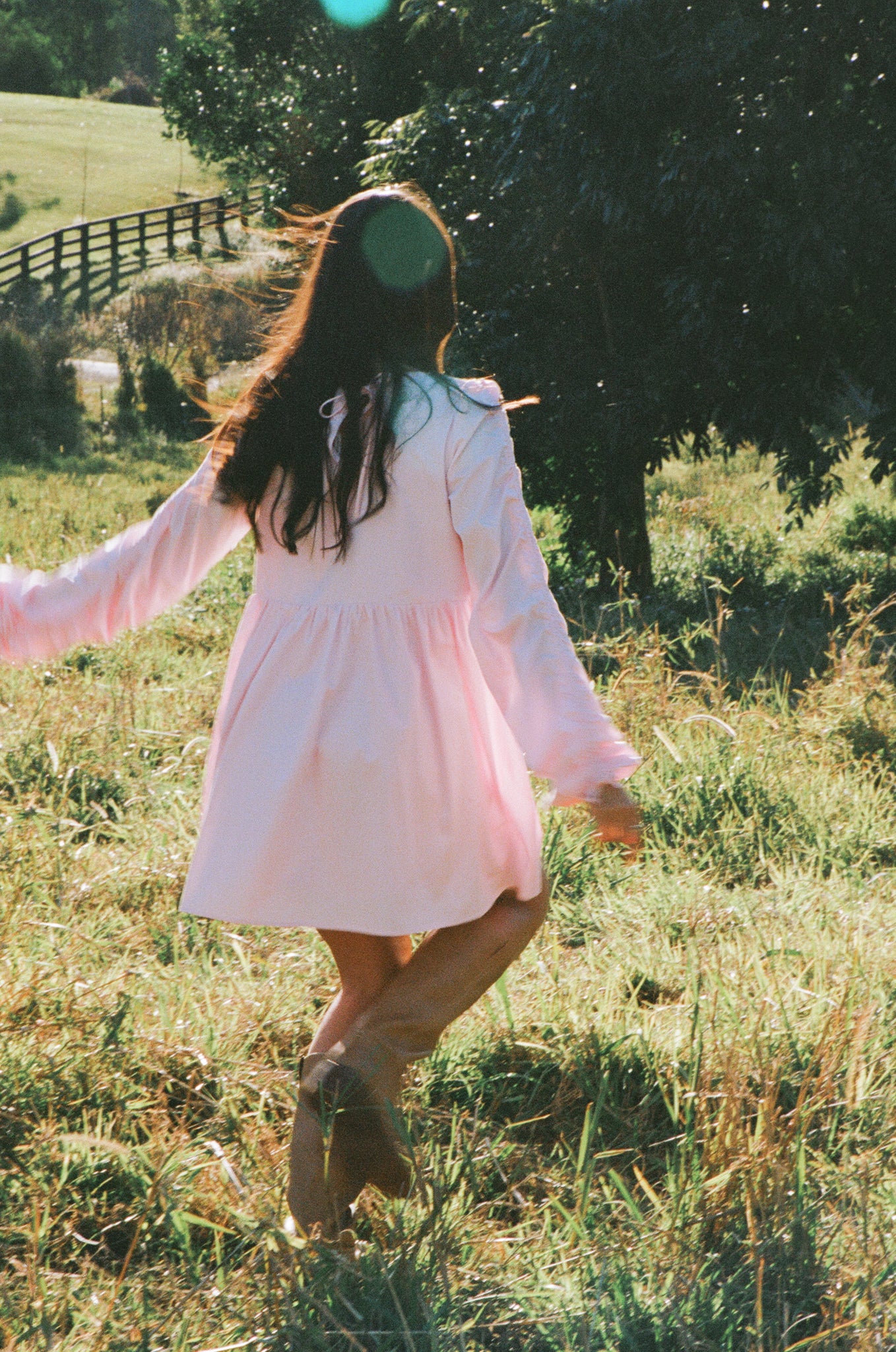 Micaela Long Sleeve Mini Dress