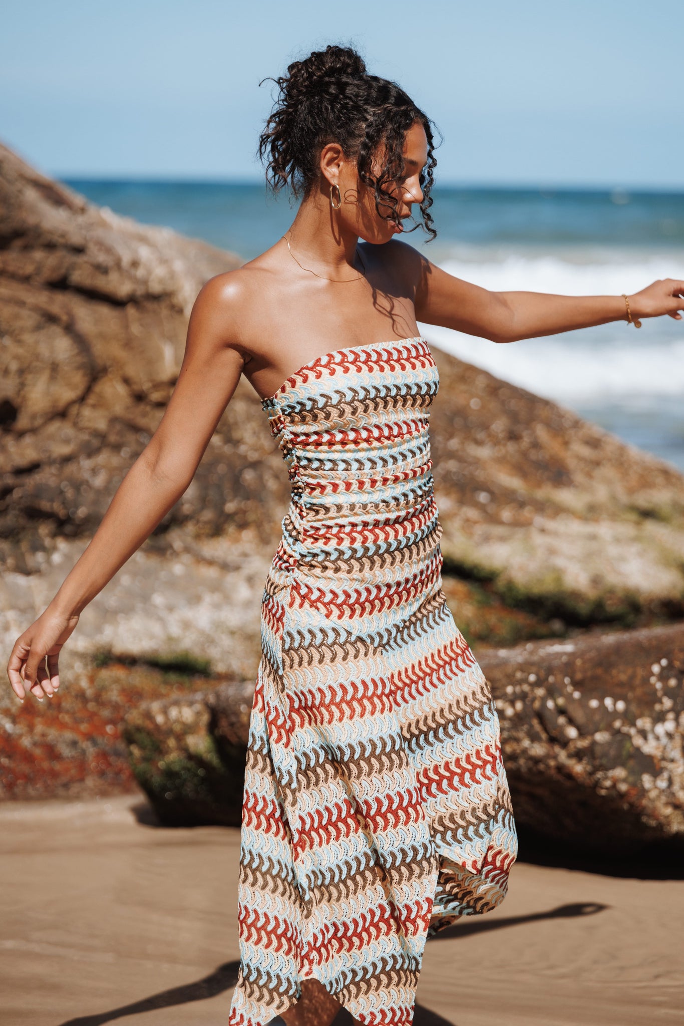 Navia Midi Dress