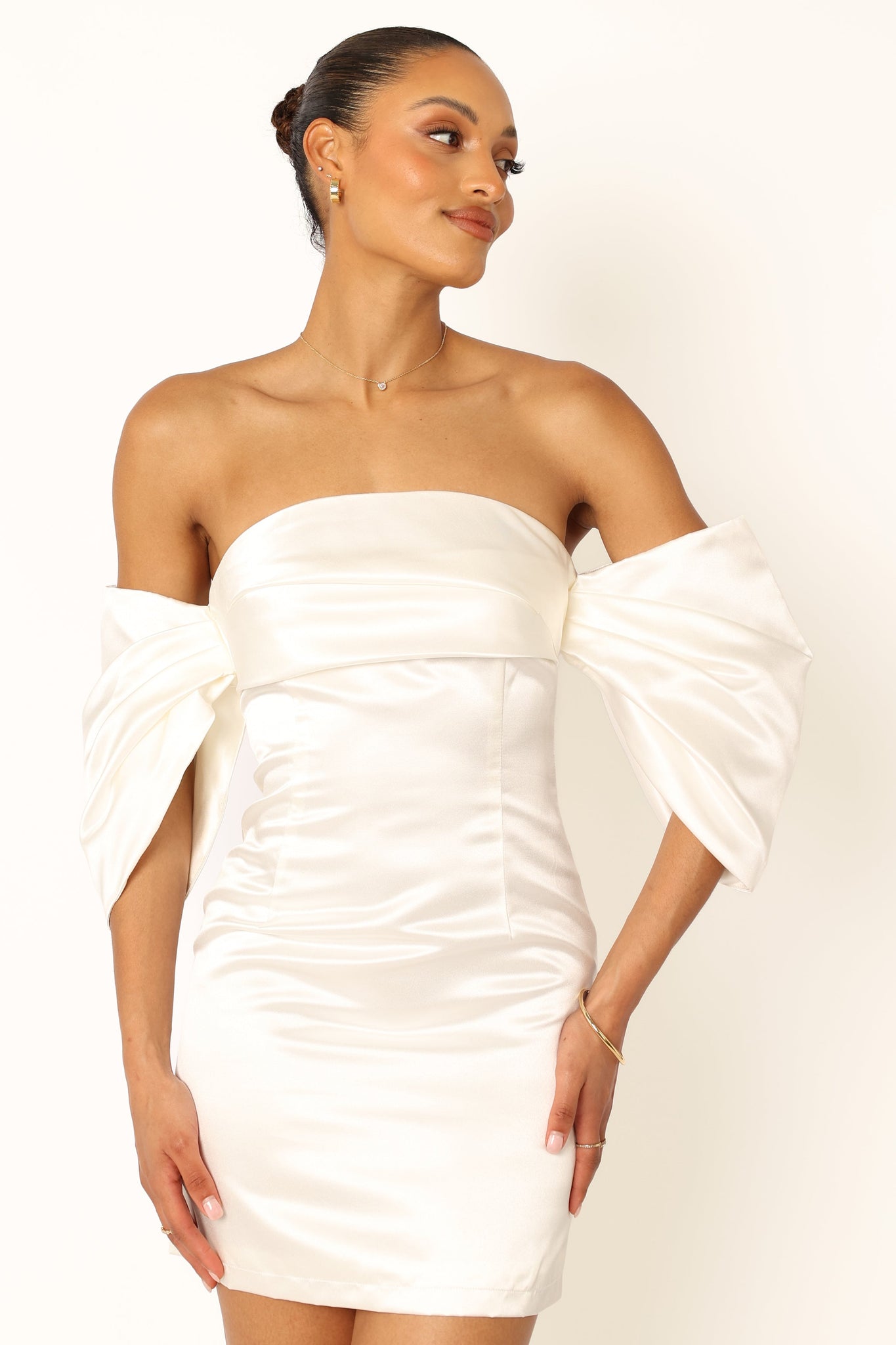 Nisha Strapless Mini Dress