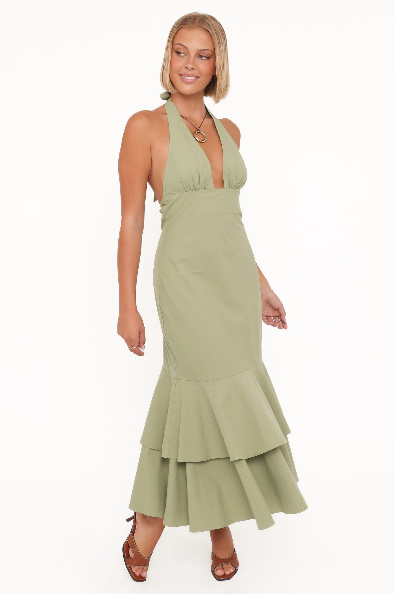Robyn Halterneck Maxi Dress
