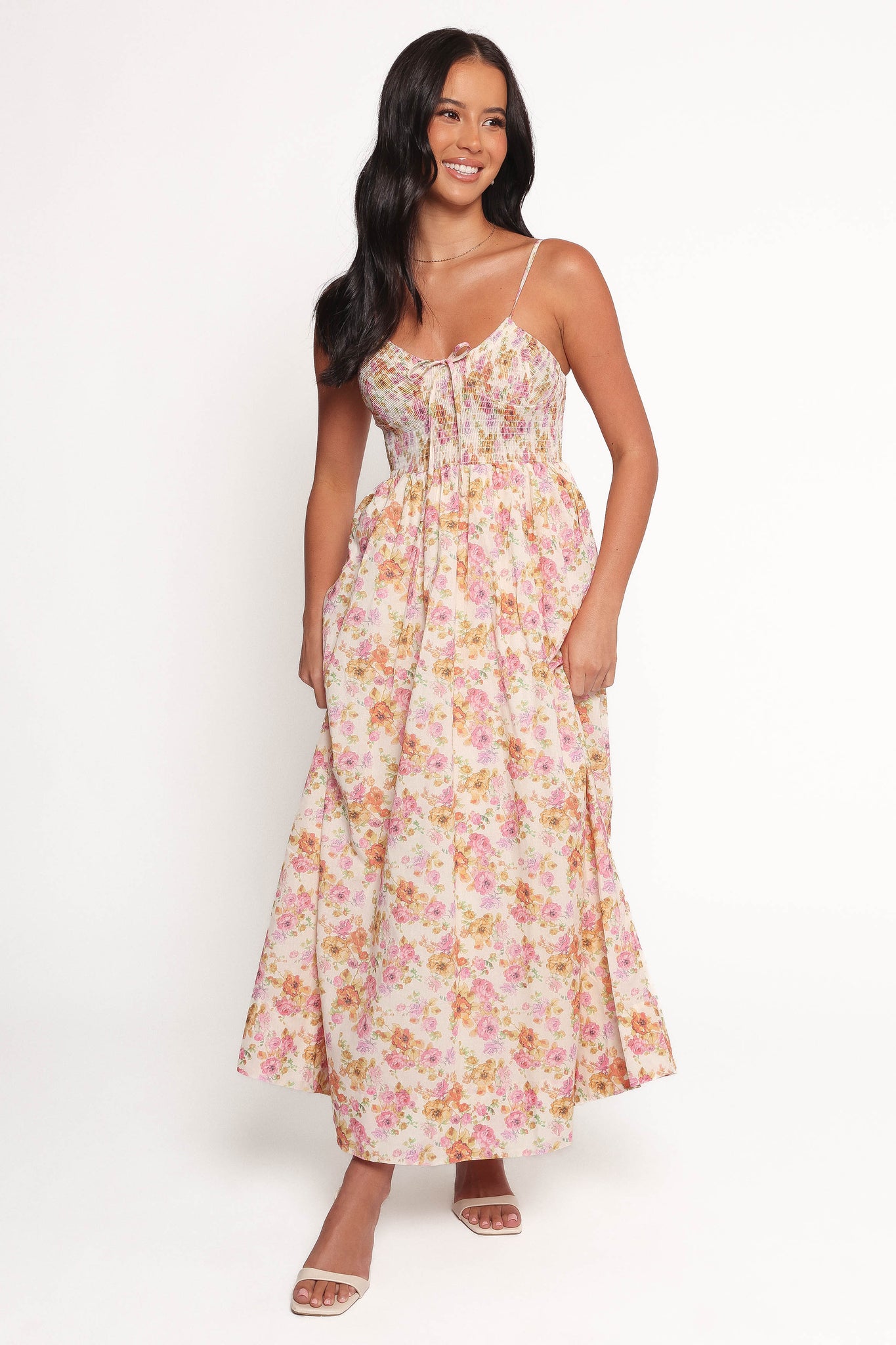 Salaca Maxi Dress - PinkOrange