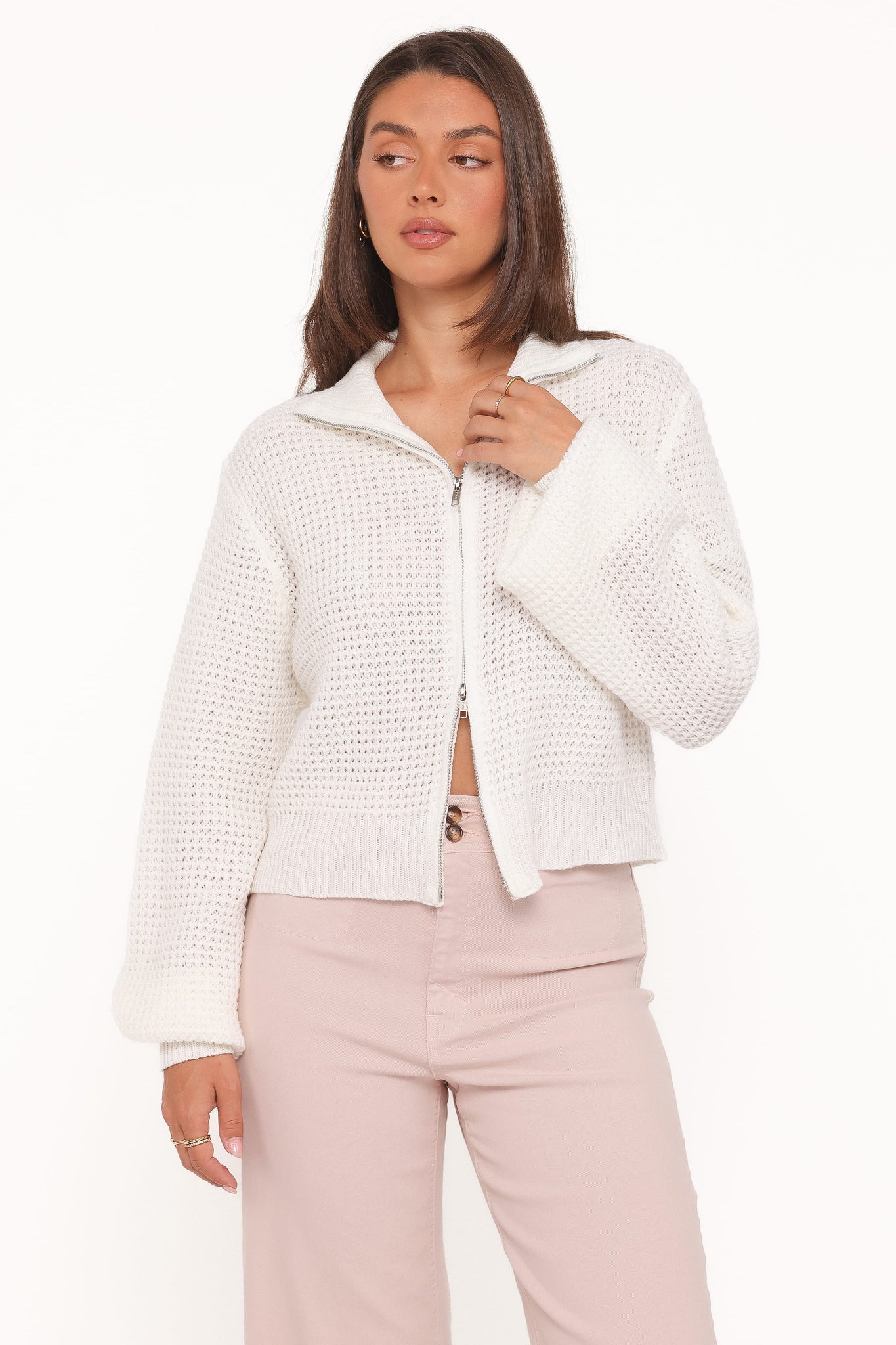Inara Zip Cardigan
