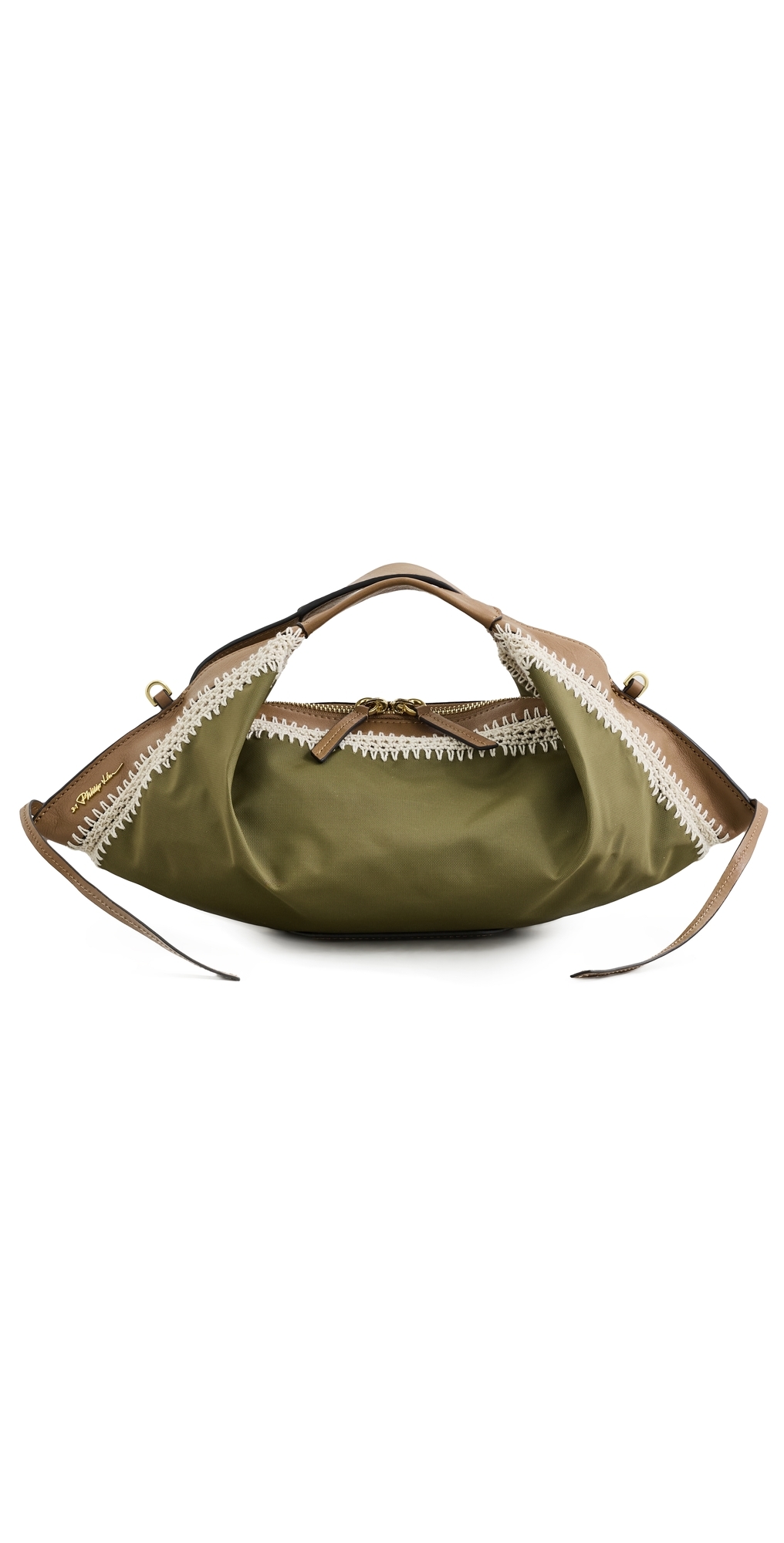 . Phillip Lim Mini Nylon Luna Crossbody Bag Mushroom One
