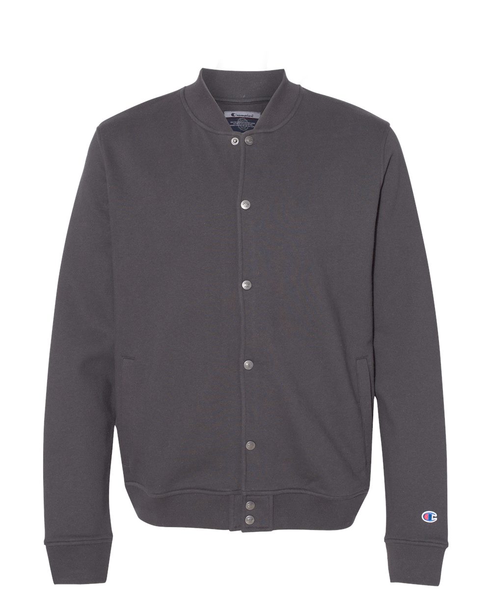 Champion - CO - Unisex Bomber Jacket - Charcoal Heather