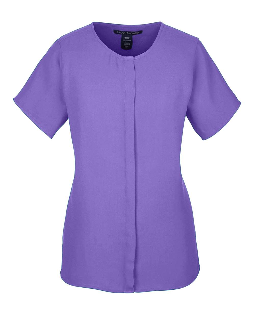 Devon & Jones - DPW - Women's Perfect Fit Crepe Blouse - Grape -
