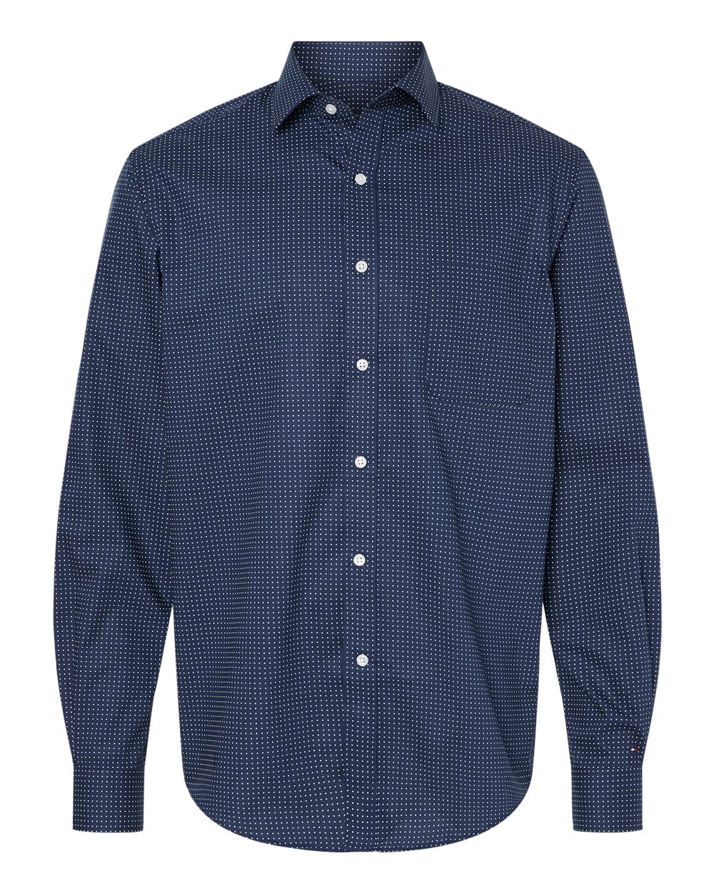 Tommy Hilfiger - TH - Polka Dot Shirt - Navy Blazer