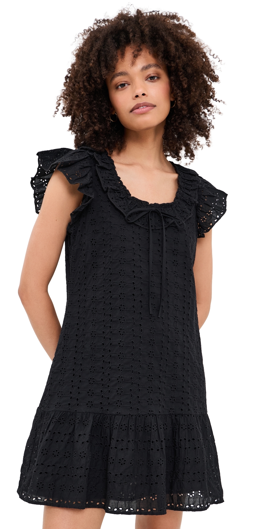 RAILS Essie Dress Black Eyelet