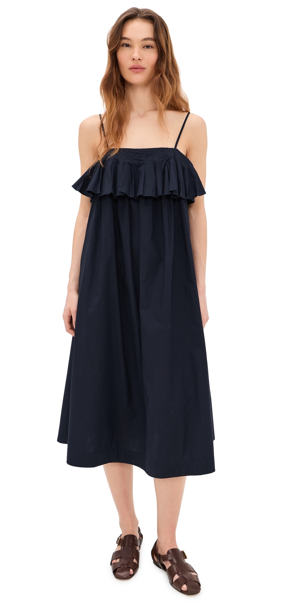 Sea Lois Twill Tank Dress Navy