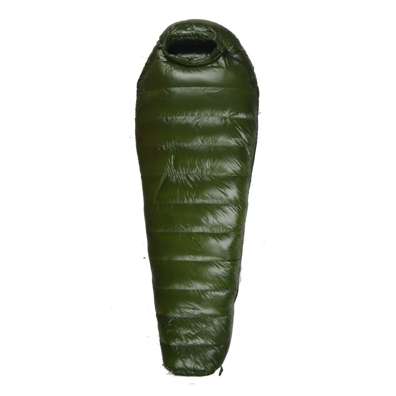 Down Mummy Sleeping Bag, -°C Extreme Cold Weather Winter Bag