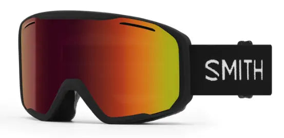 Smith Blazer Snow Goggles - Black goggleRed Sol-X lenses