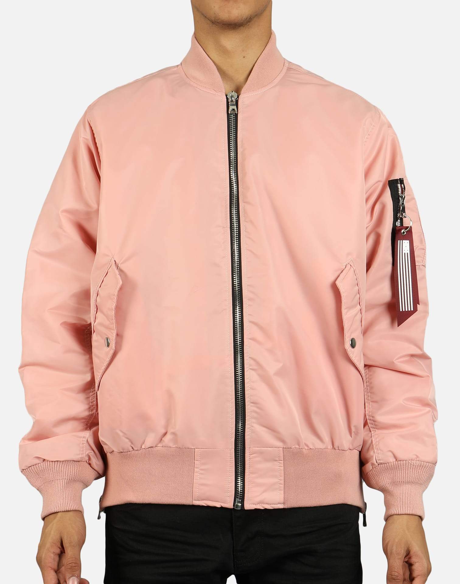 Smoke Rise MA NYLON BOMBER JACKET
