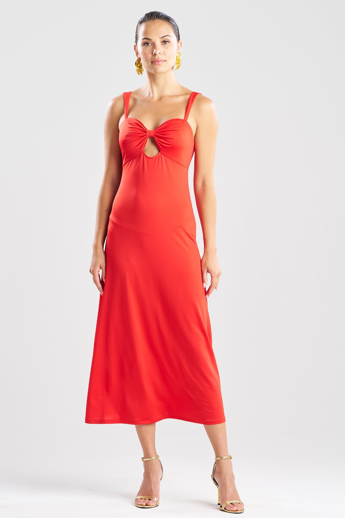 Solid Jersey Maxi Dress