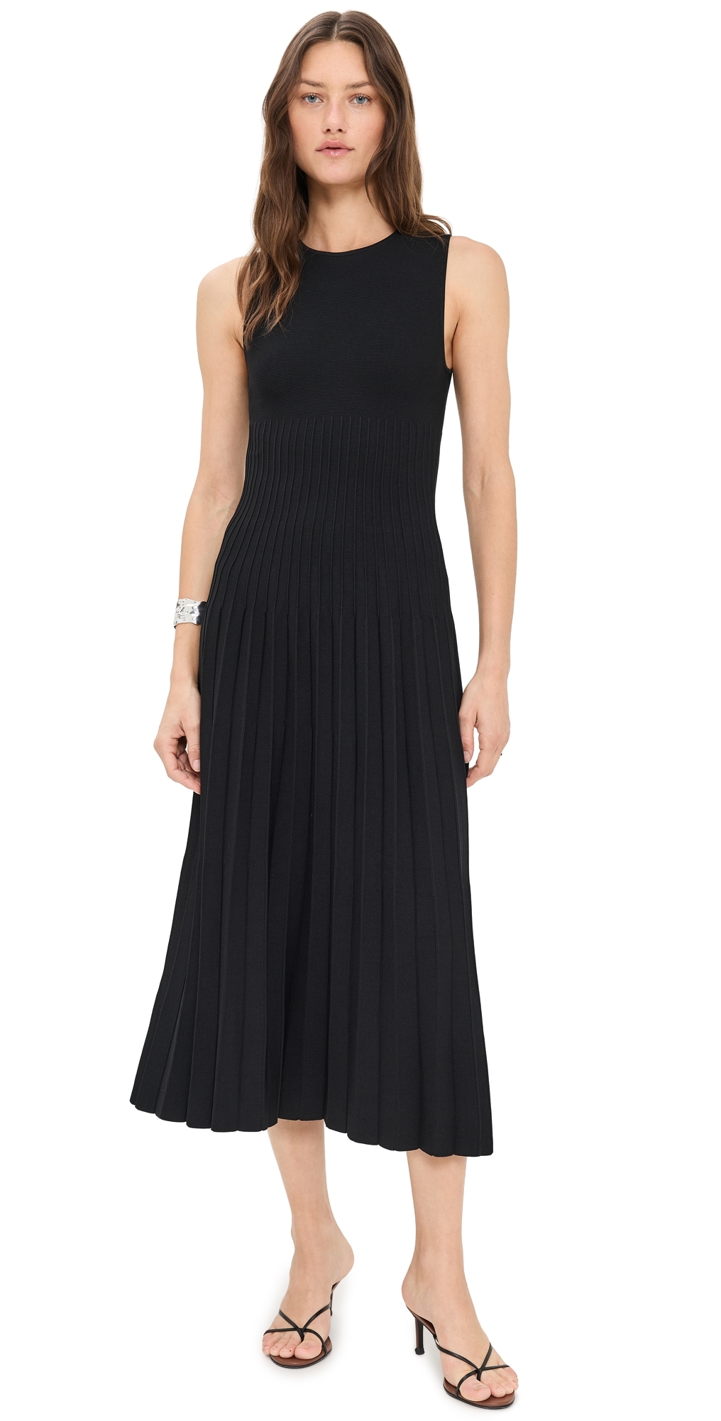 STAUD Elyse Dress Black