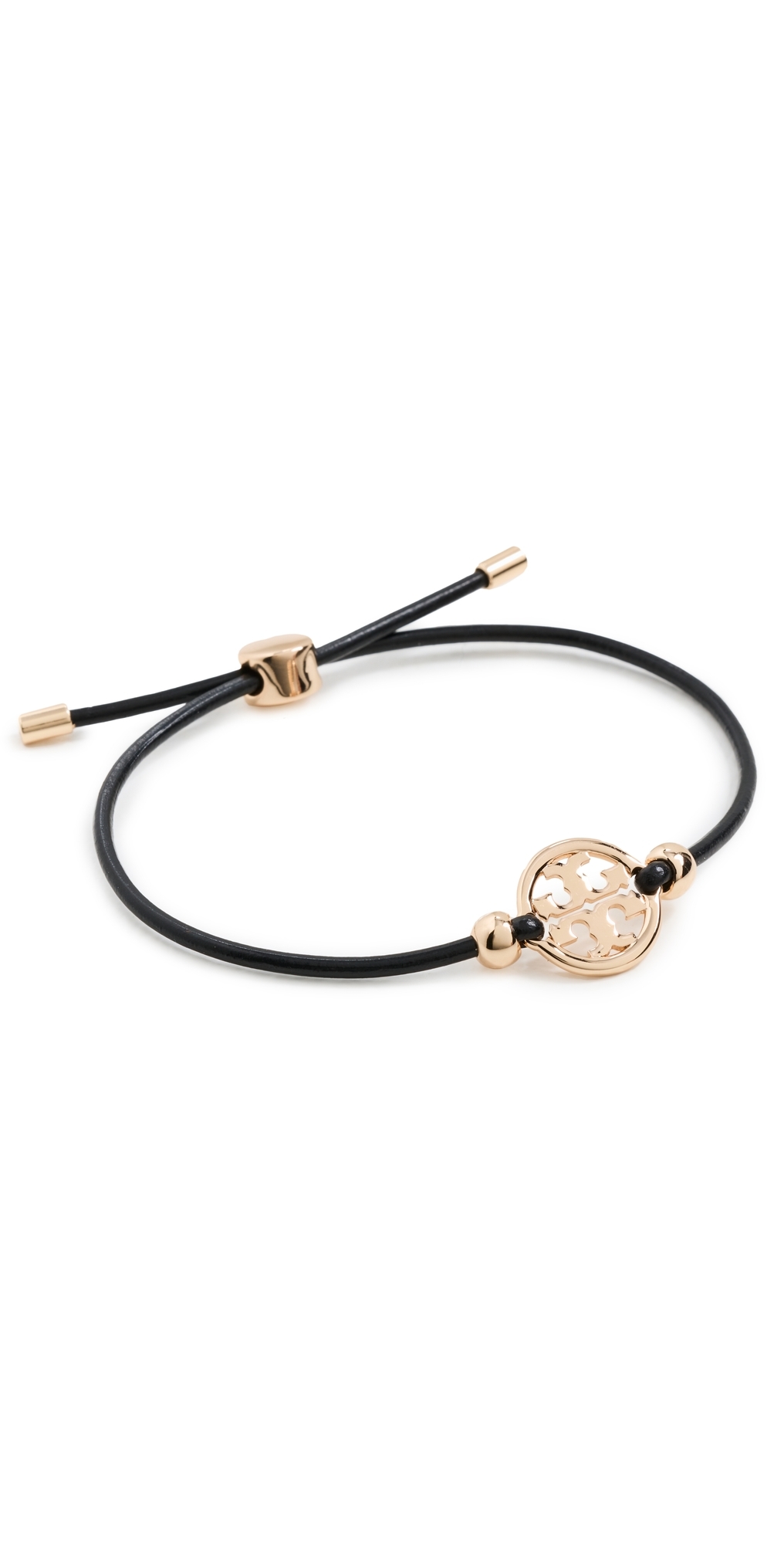 Tory Burch Icon Slider Bracelet Tory GoldBlack One
