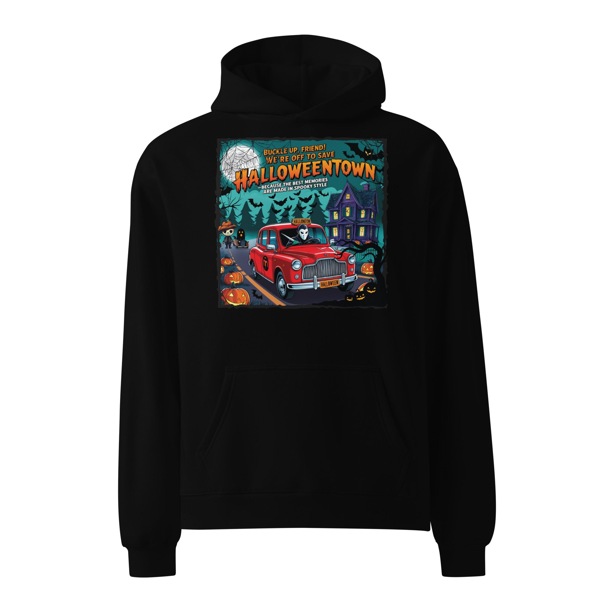 Spooky Ride Hoodie Gift the Fun of Halloweentown