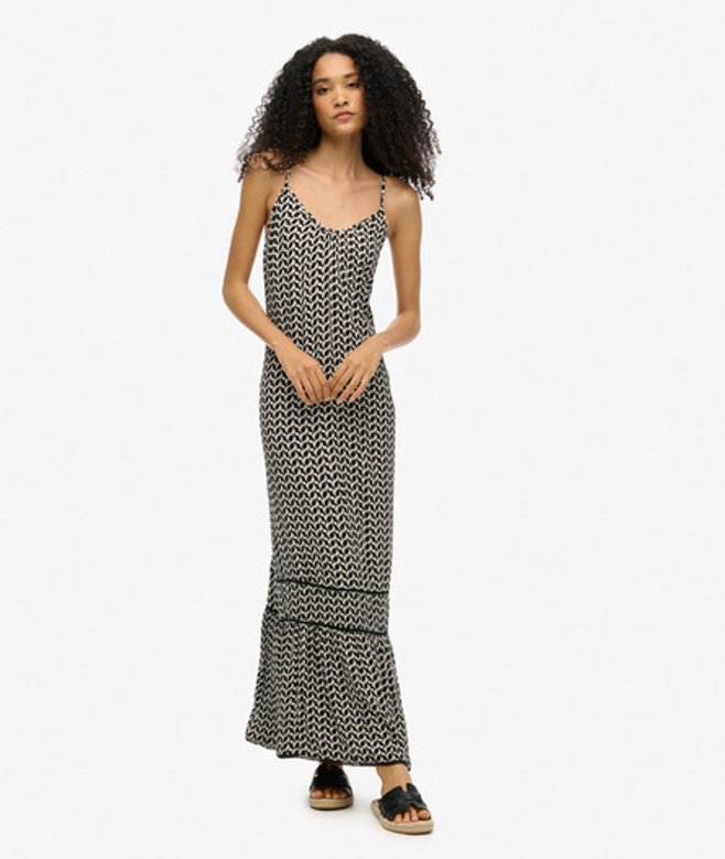 Superdry Women's Cami Maxi Dress Black