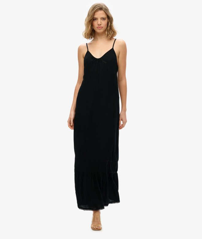 Superdry Women's Cami Maxi Dress Black