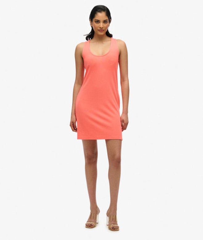 Superdry Women's Jersey Mini Dress Cream