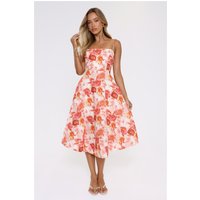 Vintage Find Midi Dress Orange