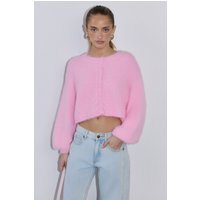 Cloud Nine Fluffy Cardigan Pink