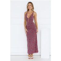Summer Rain Maxi Dress Purple