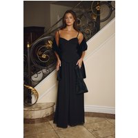 Sleek Society Maxi Dress Black