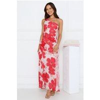 Summer Serenade One Shoulder Maxi Dress Pink