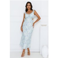 In Another World Maxi Dress Blue