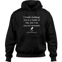 William Shakespeare Quote Hoodie