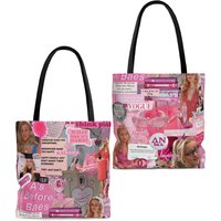 Tote Bag Handbag Got Hot Pink Elle Woods Tote Bag