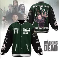 The Walking D Bomber Baseball Jacket For Fan