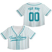 Personalized Crop Top Custom Baseball Crop Top Jersey