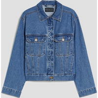 denim jacket woman blue