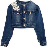 Naida - Denim jacket Crecommends and Bottoni Jewel NAGB
